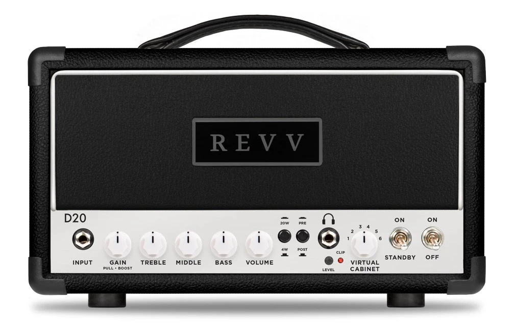 Revv D-20 Headshell Black